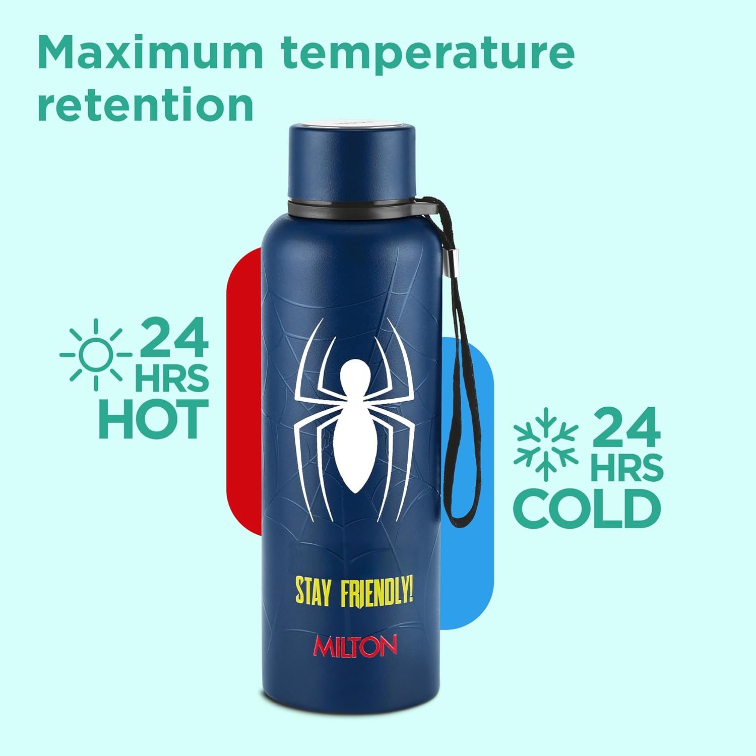 Marvel Spider Man Artedge Water Bottle (Milton)