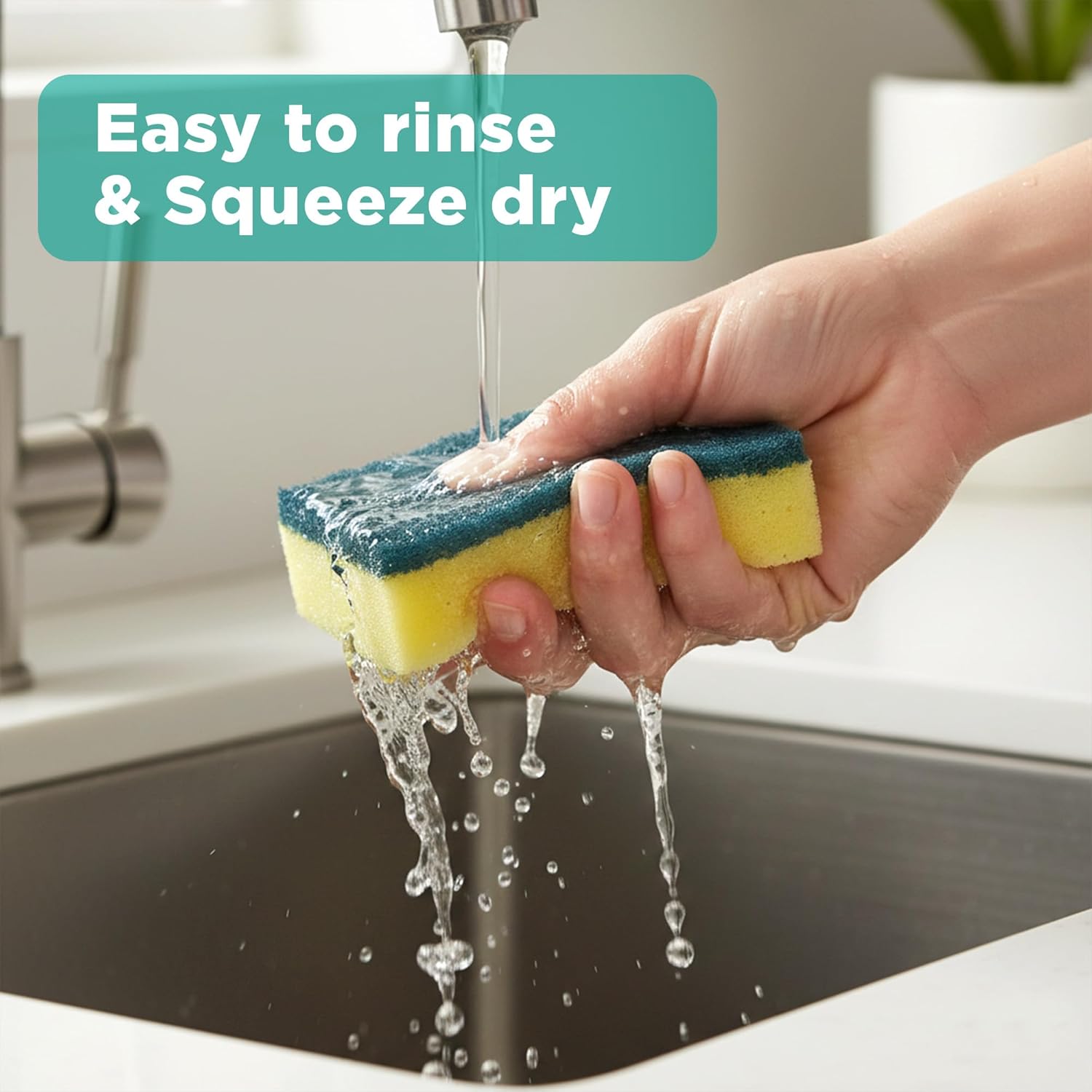 Antibacteria Power of Blue Sponge & Scrub (Spotzero by Milton) - CL Sale