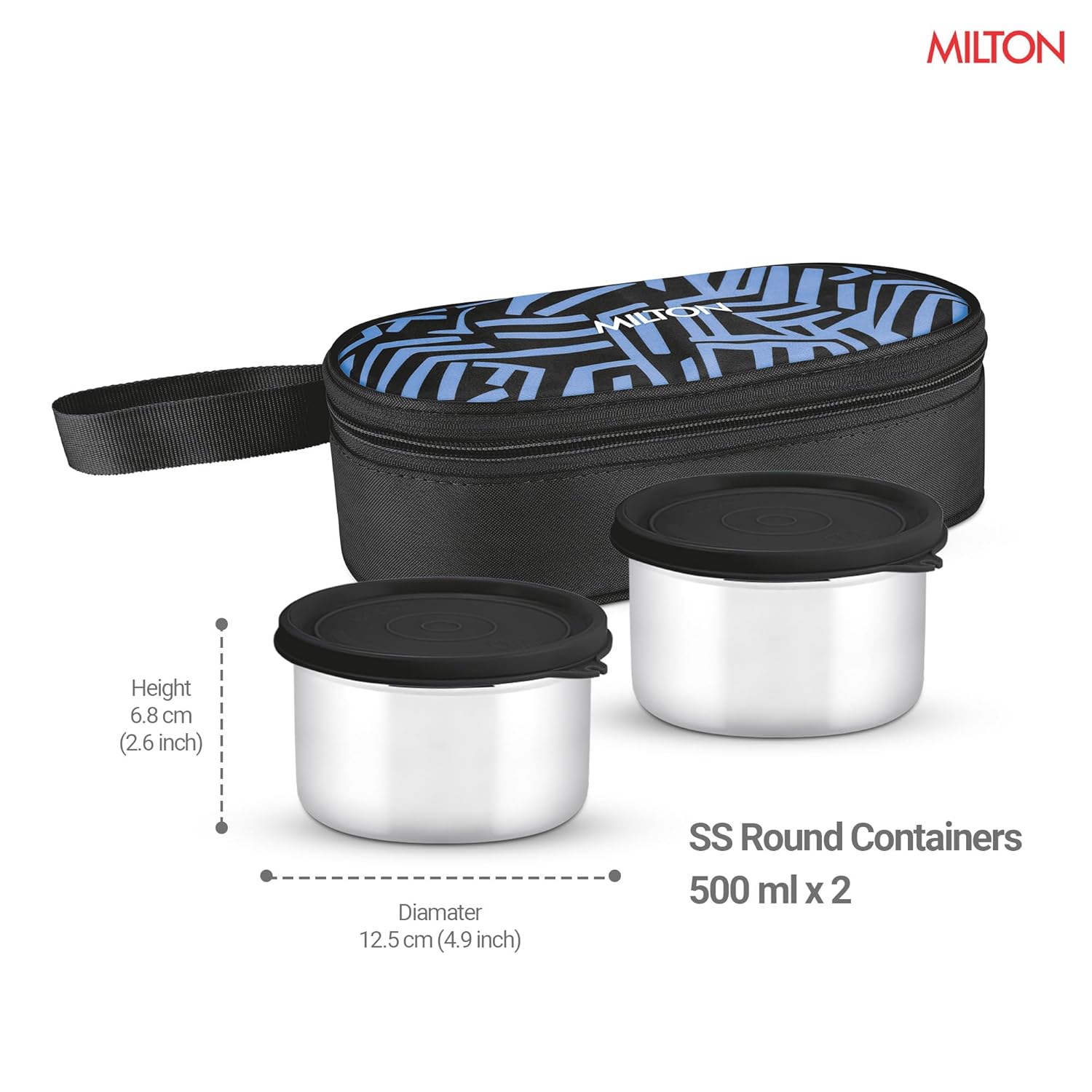 Plato Pack Big Flat Insulated Tiffin And Jacket (Milton)