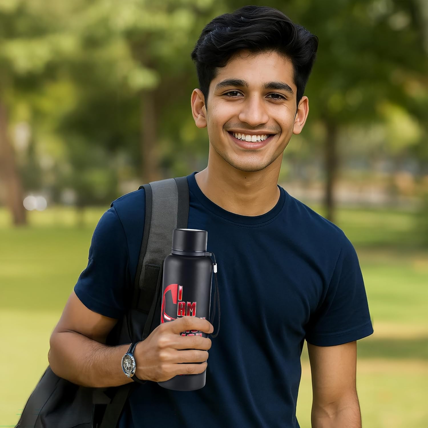 Marvel Iron Man Artedge Water Bottle (Milton)