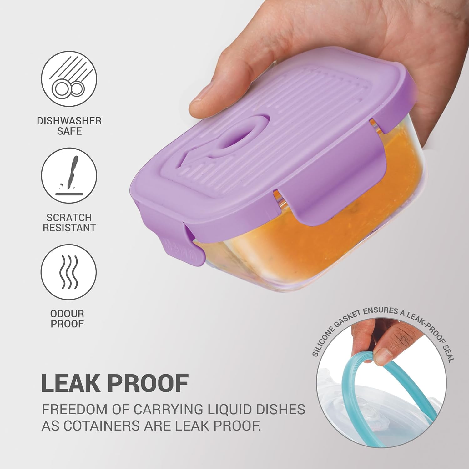 Lumino Fresh Square Tiffin