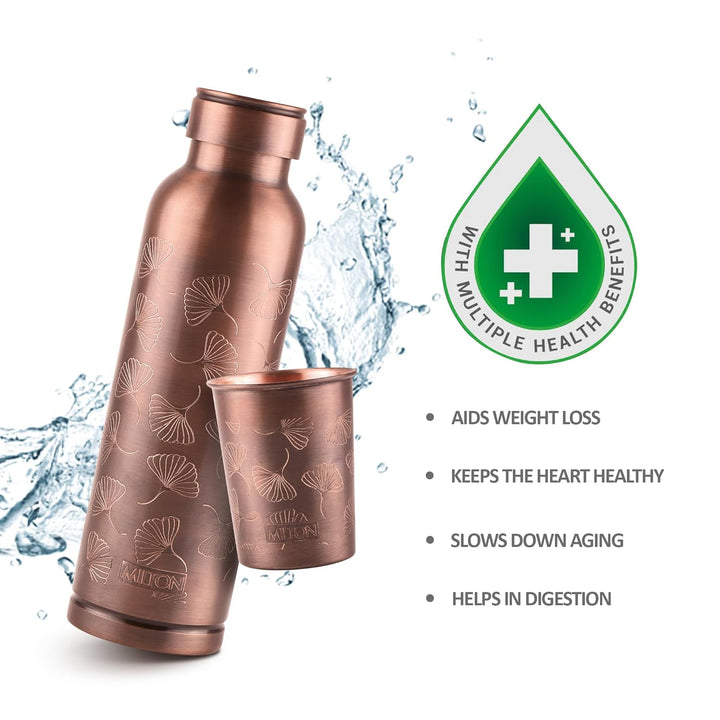 Copper Elegante Bottle Gift Set Features