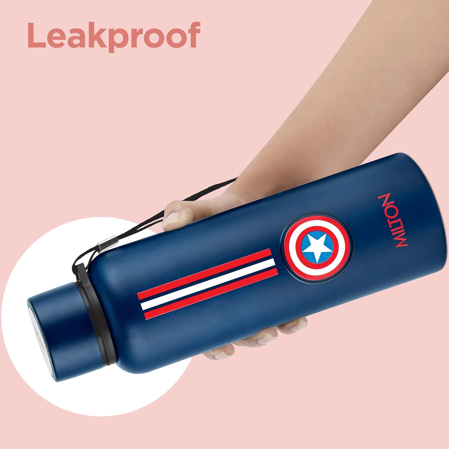 Marvel Captain America Artedge Water Bottle (Milton)