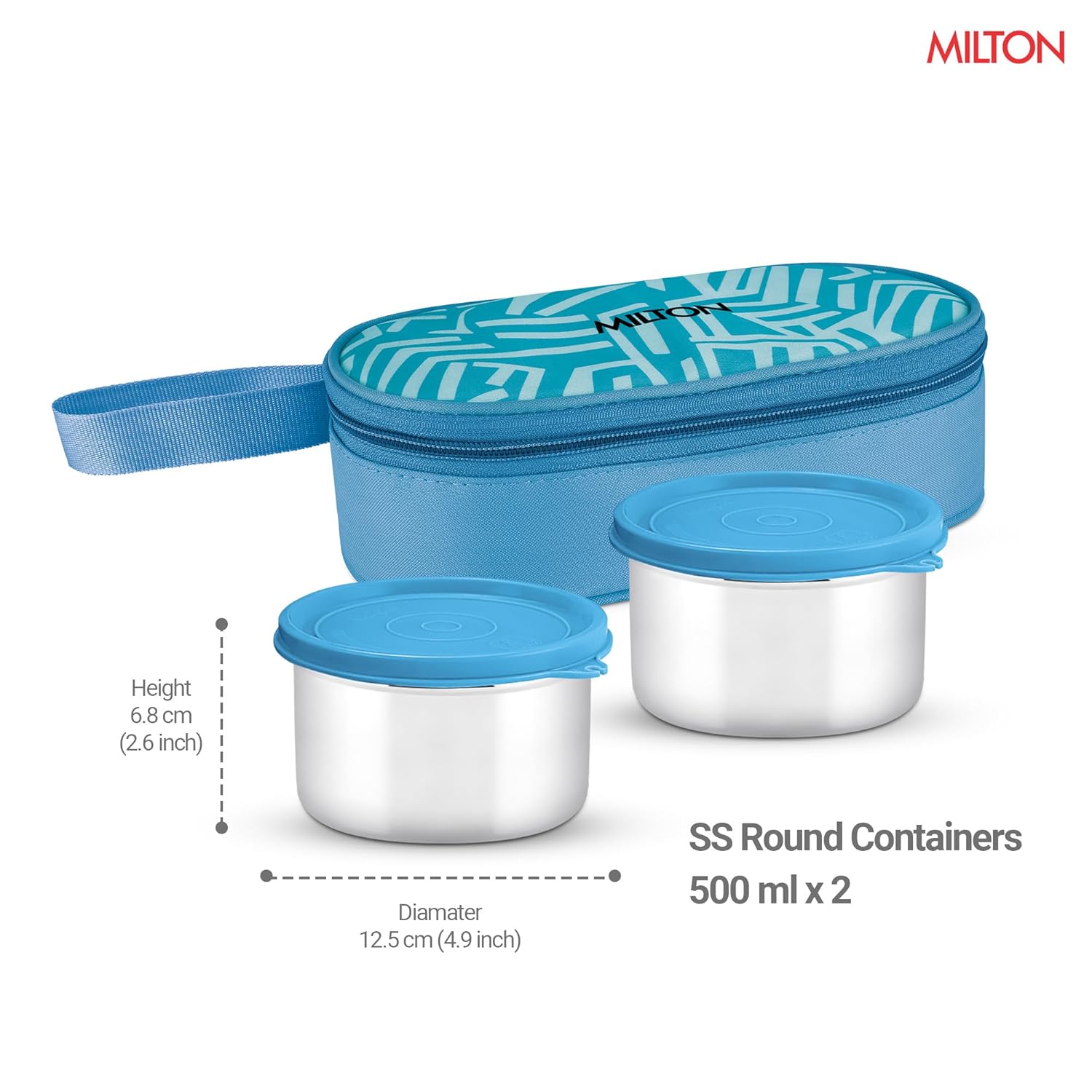 Plato Pack Big Flat Insulated Tiffin And Jacket (Milton)