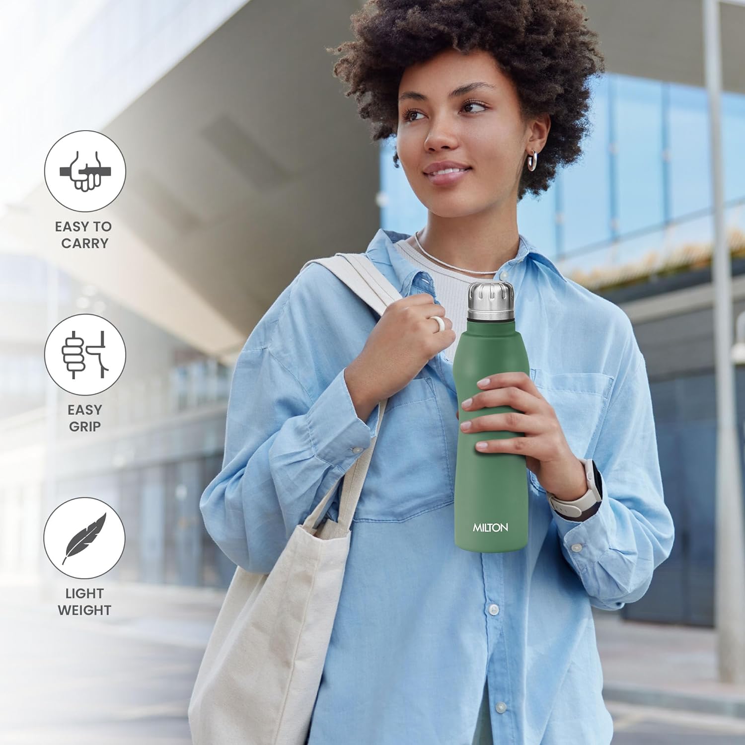 Personalized Elate Stainless Steel Bottle (Milton)