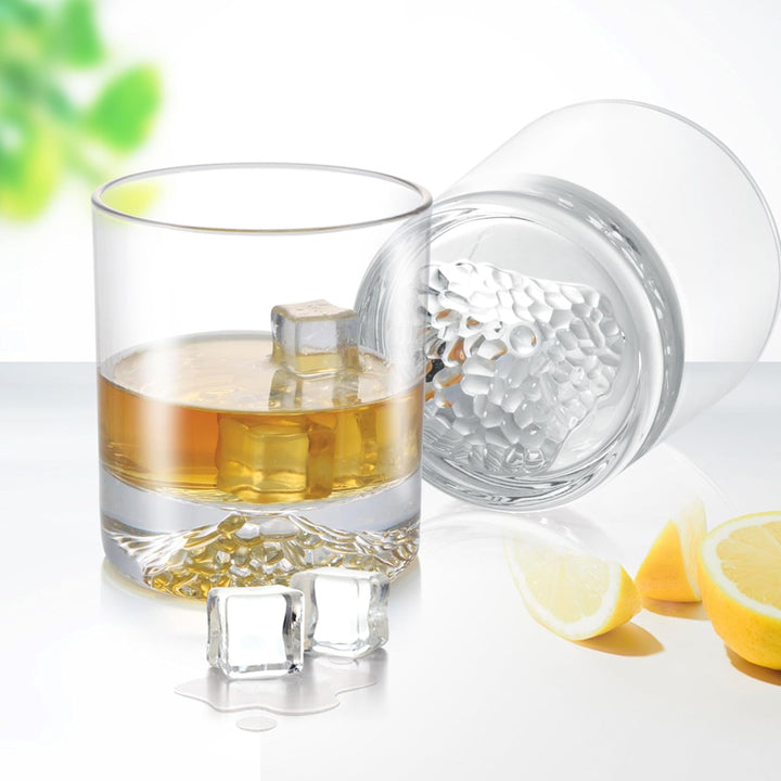 3D Gabbro On The Rocks Glass Tumblers (Treo by Milton)