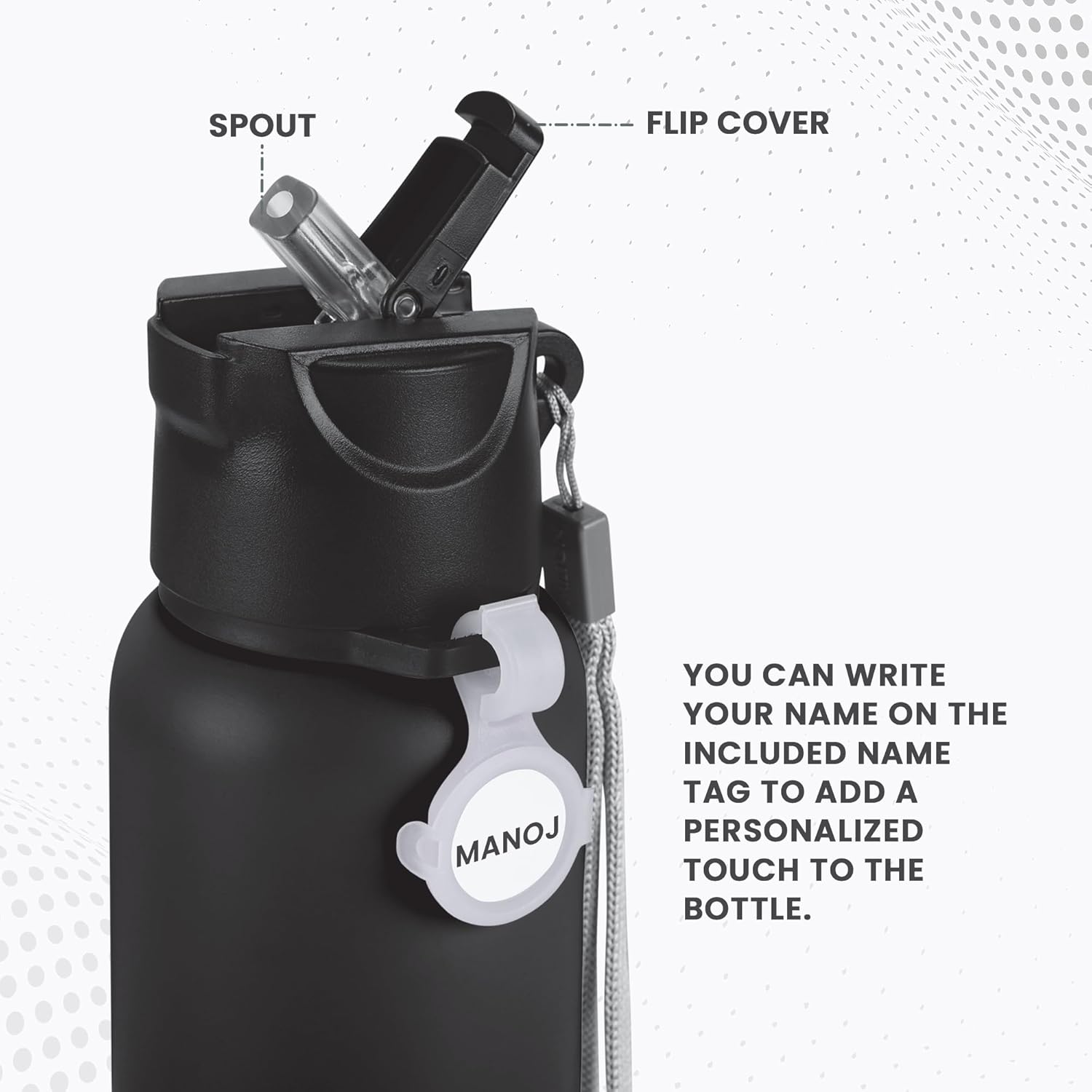 SipStar Stainless Steel Bottle