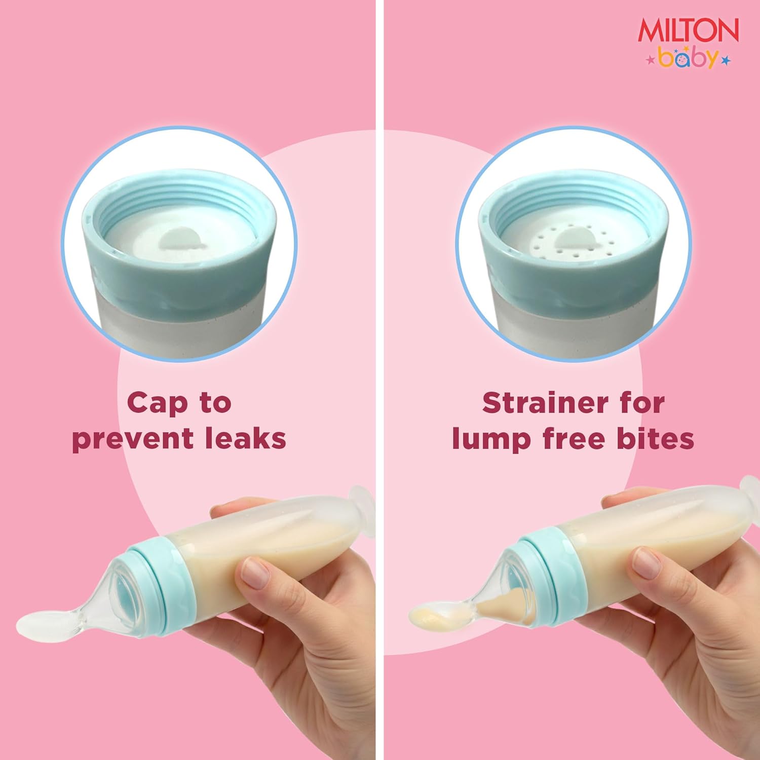 Silicon Spoon Food Feeder For Baby (Milton)