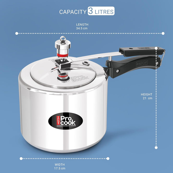 Aluminum Pressure Cooker Inner Lid Induction (Milton Procook)