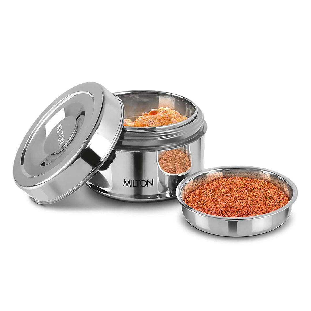 Milton Steel Snack Stainless Steel Lunch Box