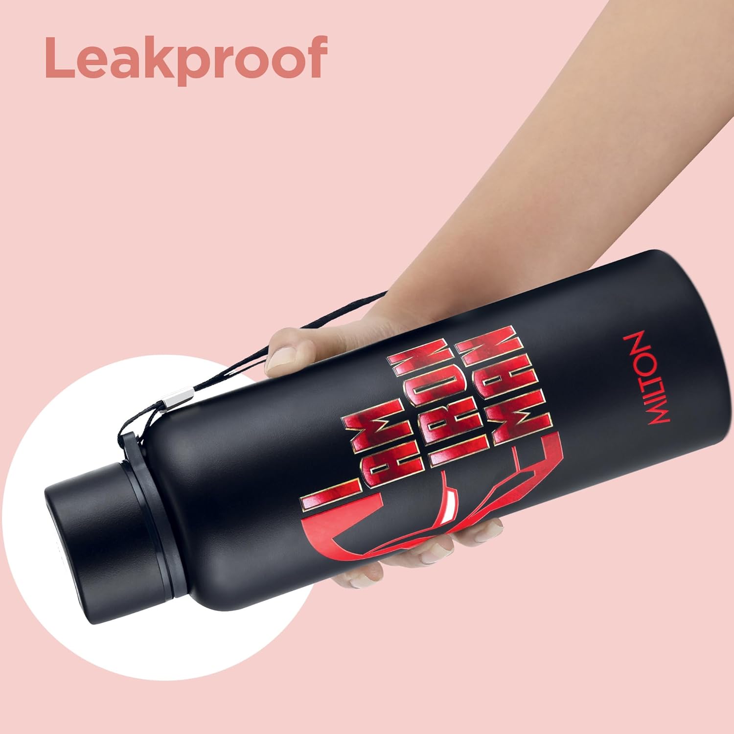 Marvel Iron Man Artedge Water Bottle (Milton)