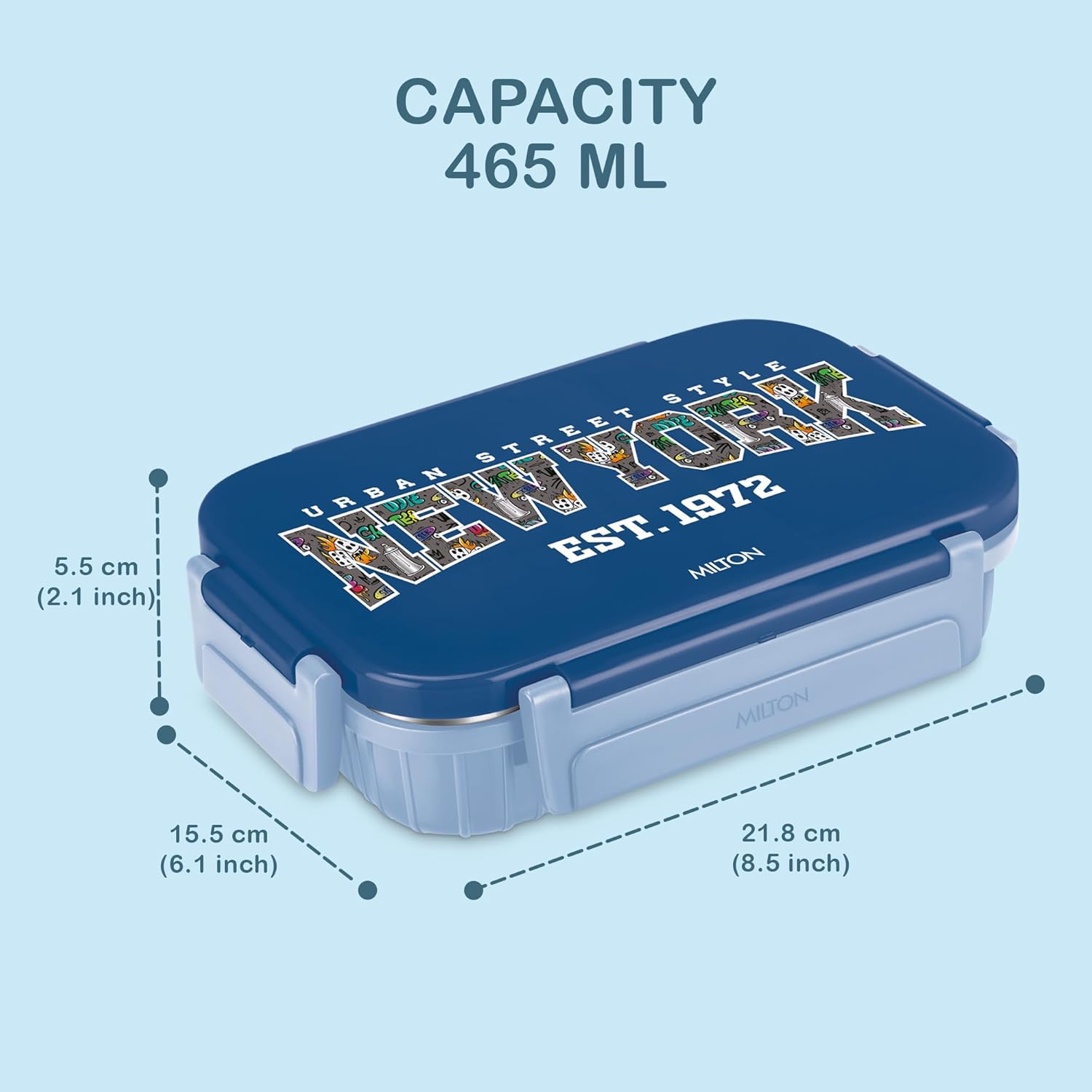 Meal Safe 2 Insulated Leak Proof Tiffin (Milton)