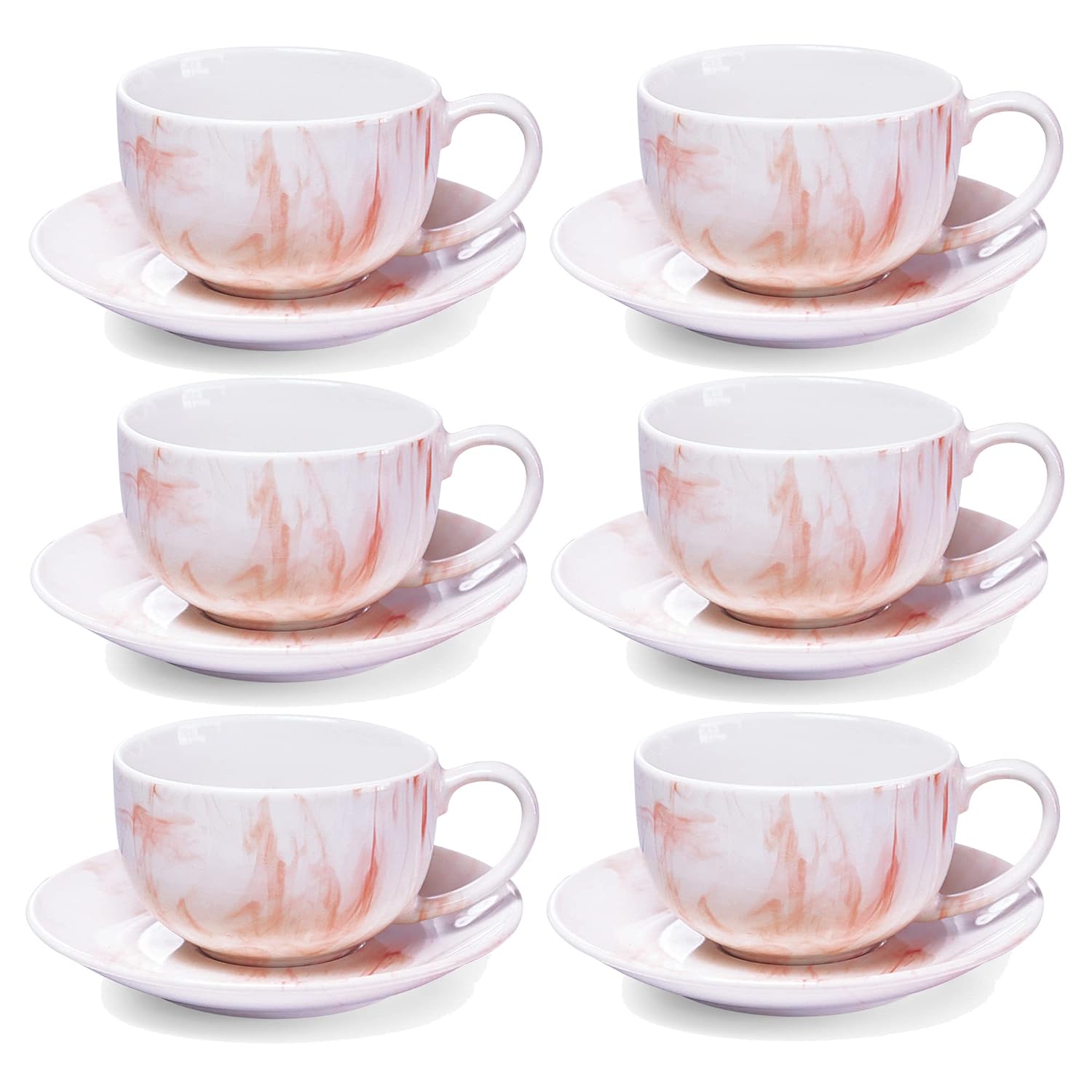 Marble Cup And Saucer