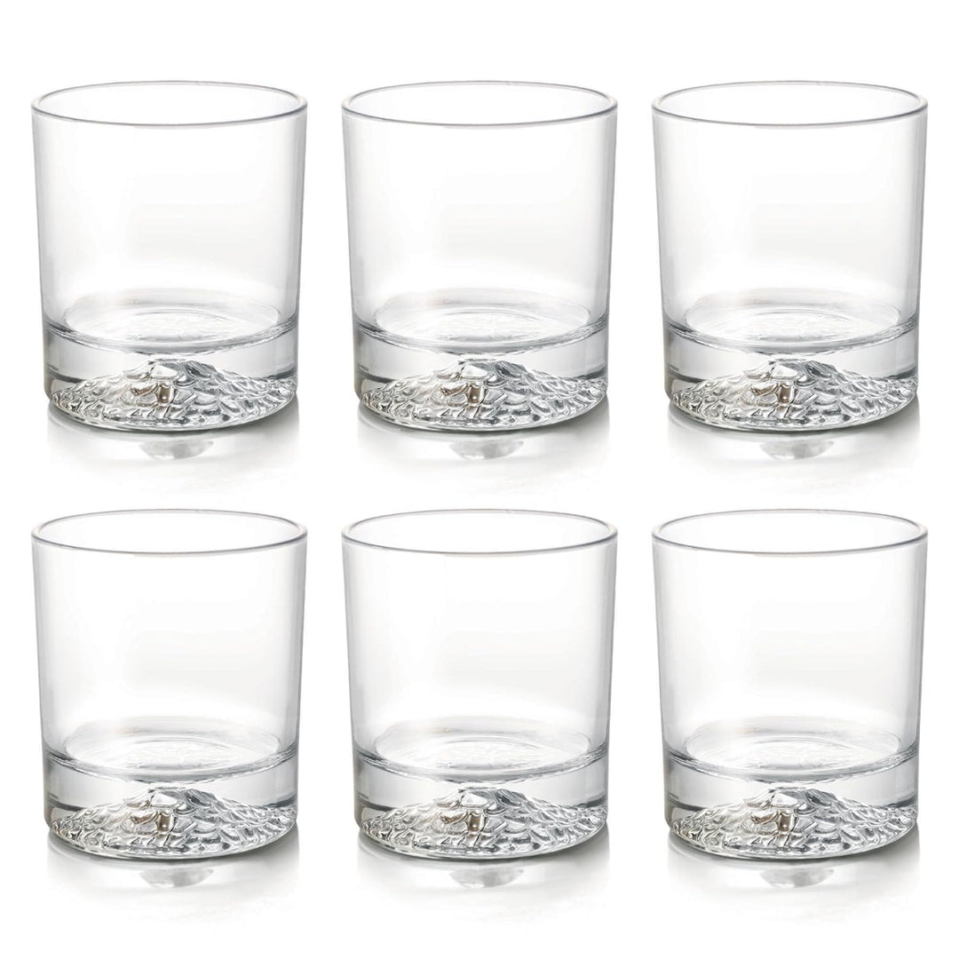 3D Gabbro On The Rocks Glass Tumblers (Treo by Milton)
