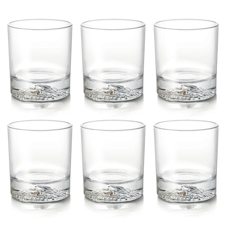 3D Gabbro On The Rocks Glass Tumblers (Treo by Milton)