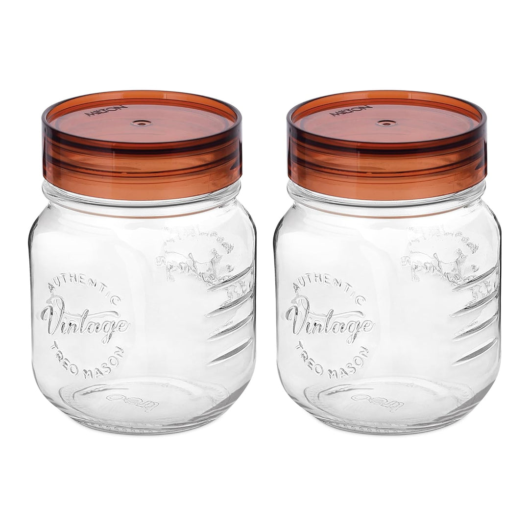 Vintage Glass Jar with Lid (Treo by Milton)