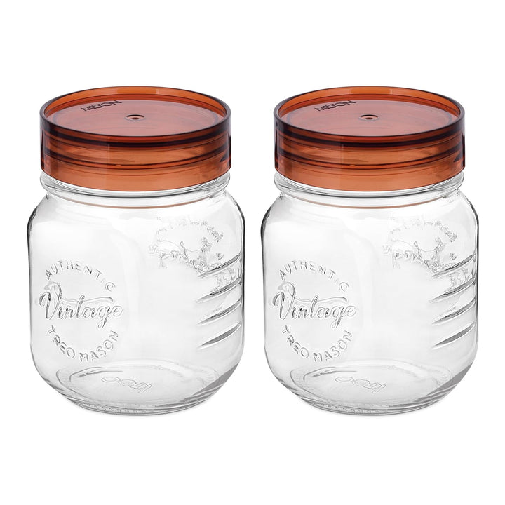 Vintage Glass Jar with Lid (Treo by Milton)