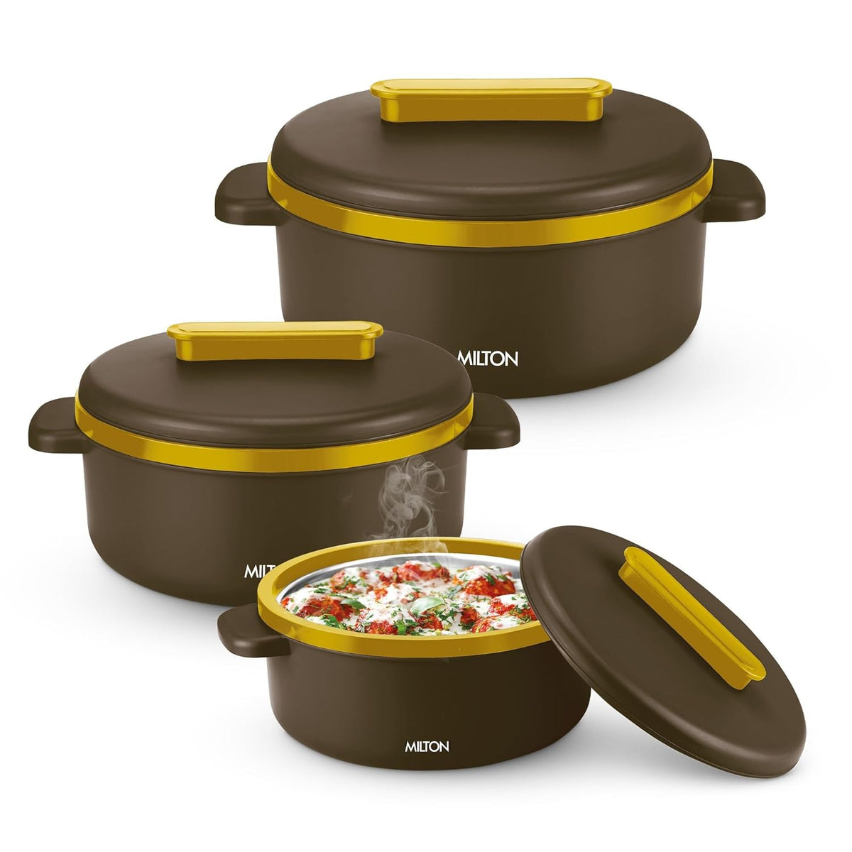 {Dark Brown| Jr Set of 3}