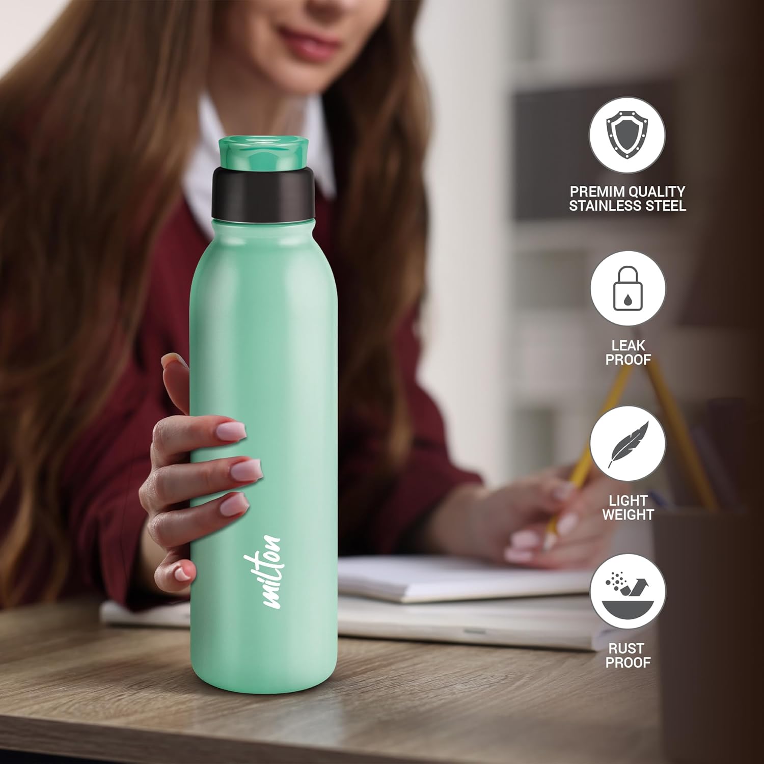 Personalized Caper Water Bottle (Milton)