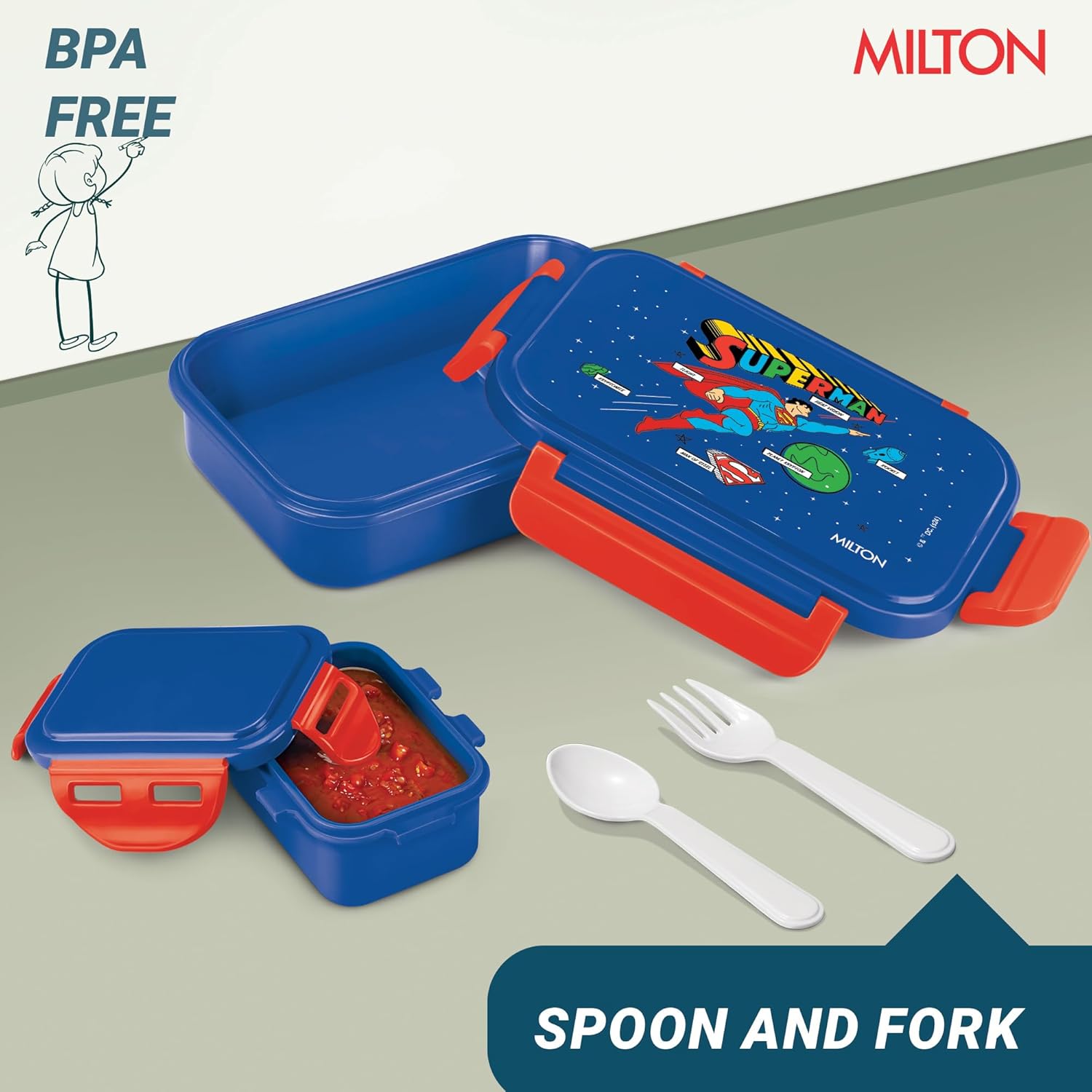 Candy Plastic Tiffin (Milton)