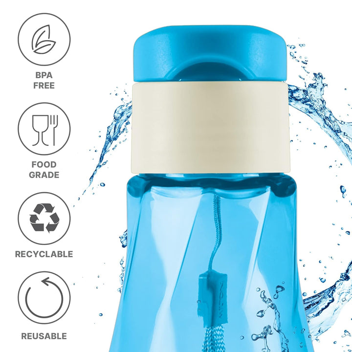 Swirl Flip Pet Water Bottle Features