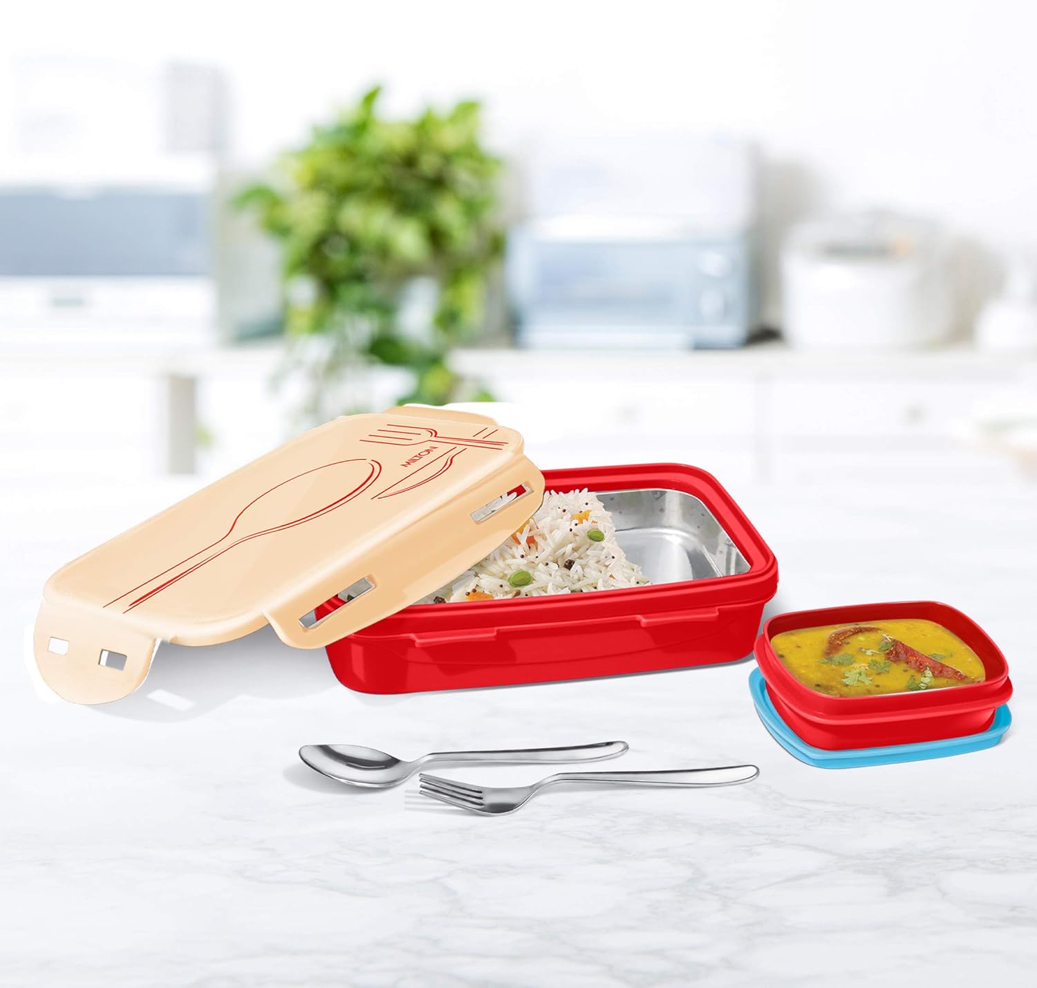 Steely Deluxe Insulated Lunchbox (Milton)