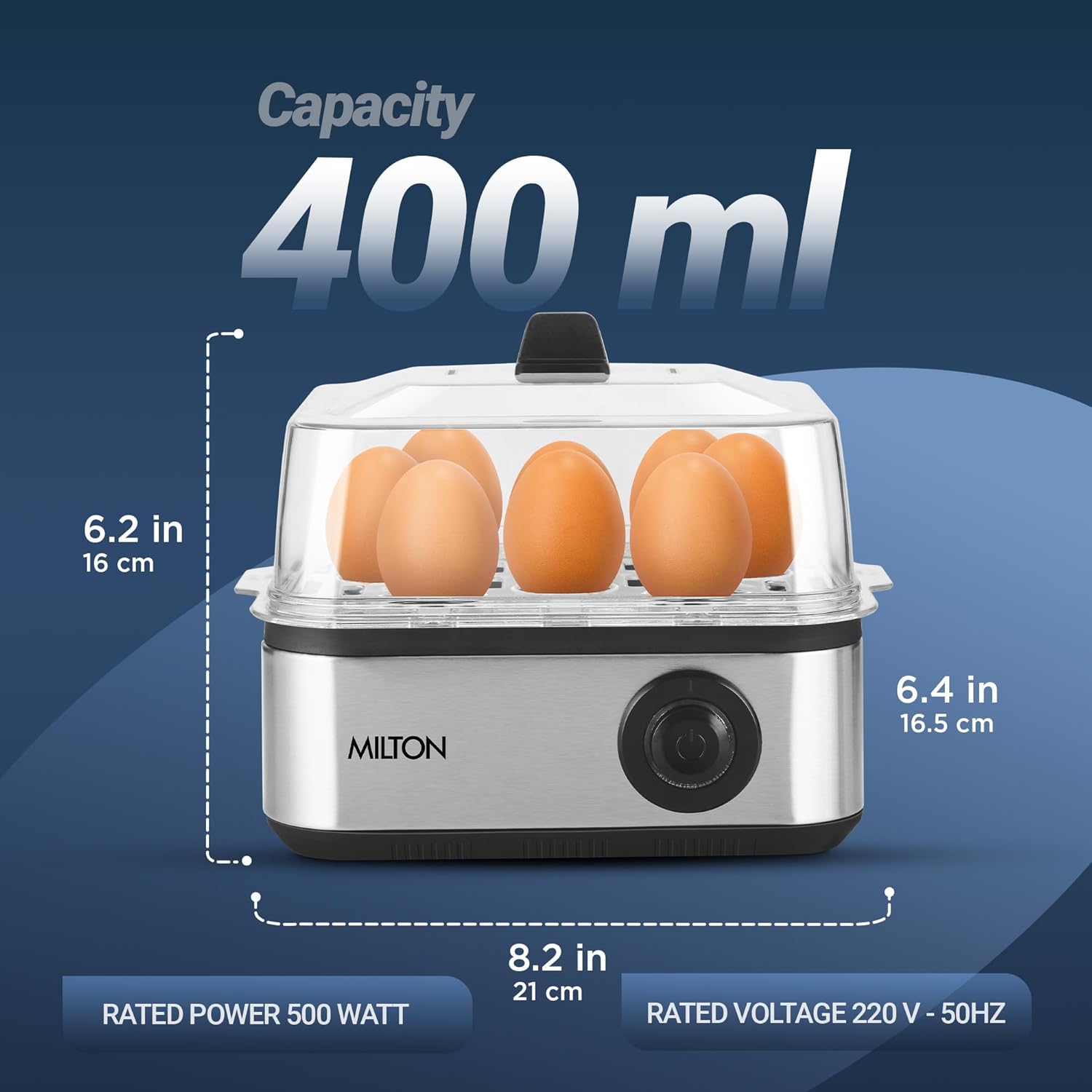 2-In-1 Egg Boiler & Poacher (Milton)