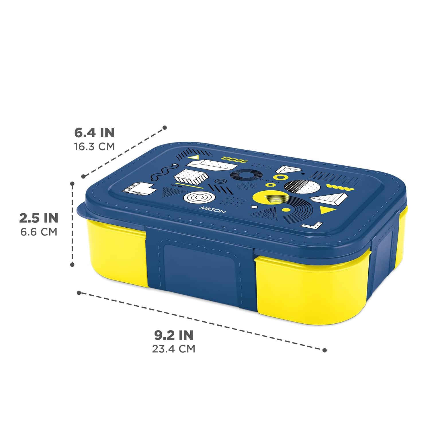 Bravo 2 Steel Thermoware Lunchbox (Milton)