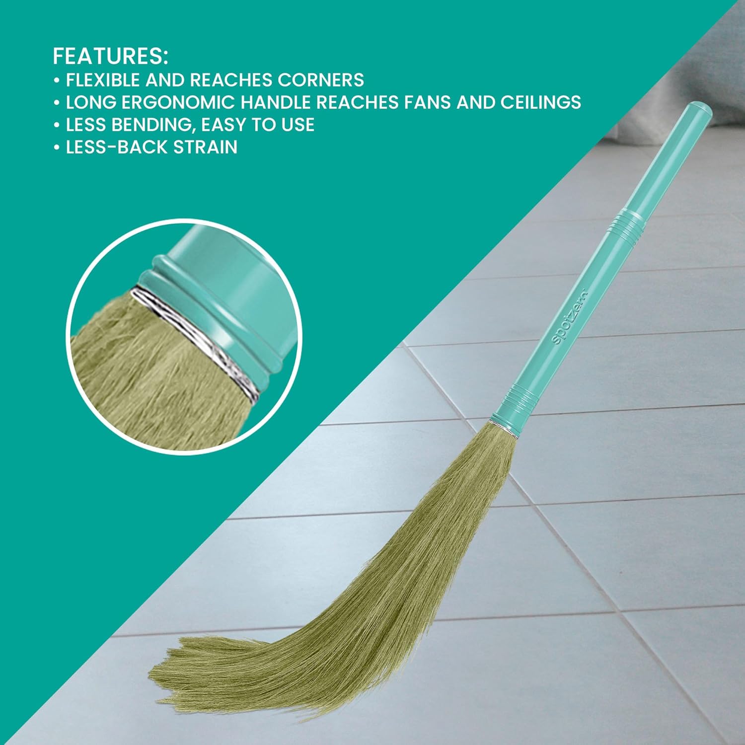 Gajraj Grass Broom (Spotzero)