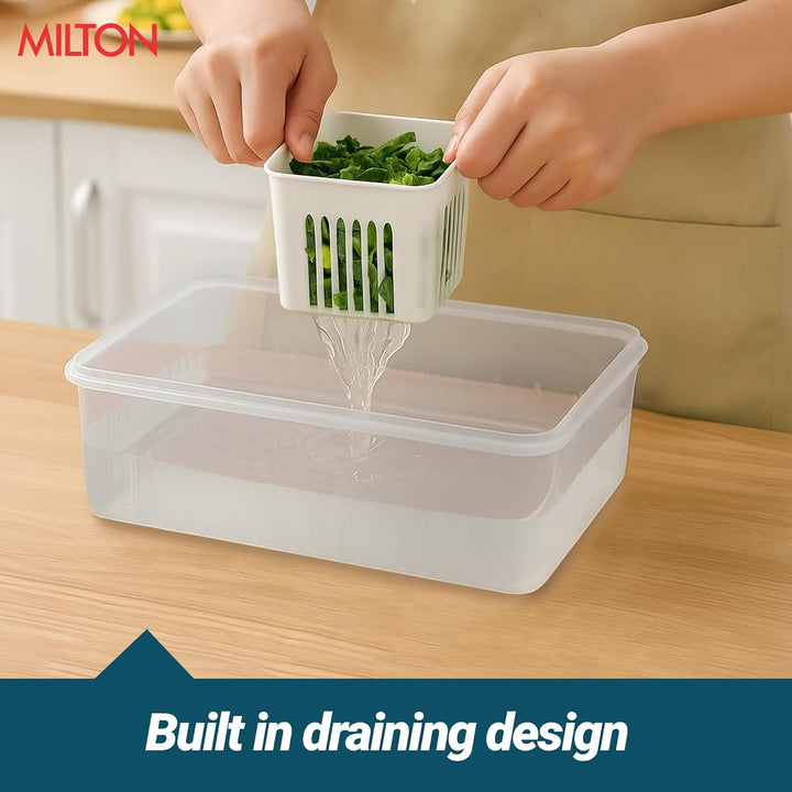 6 Grid Fridge Storage Containers (Milton)