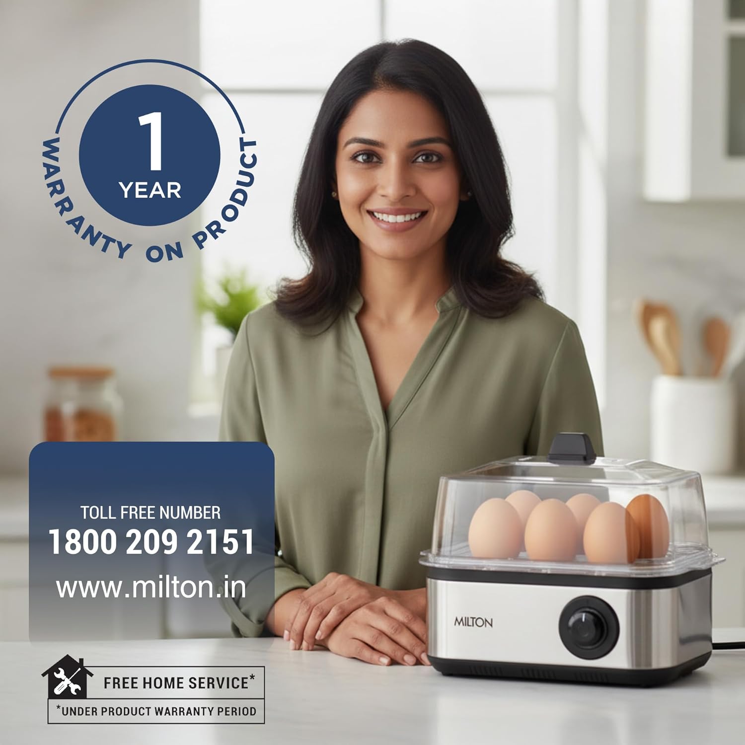 2-In-1 Egg Boiler & Poacher (Milton)