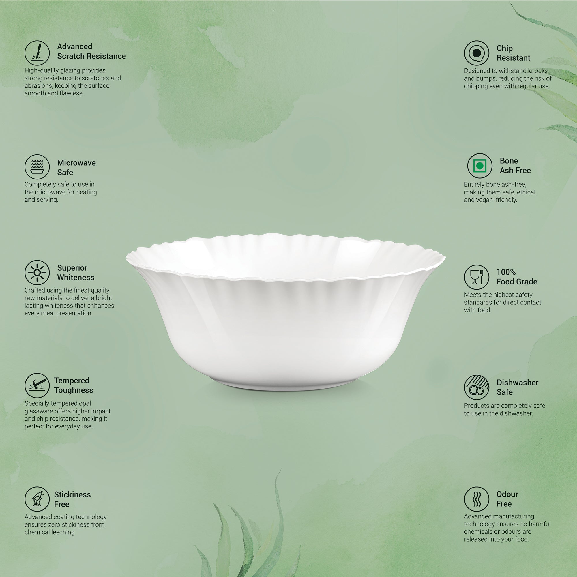 Aurelia Collection Serving Bowl 1 Pc - PALMA (Treo by Milton)