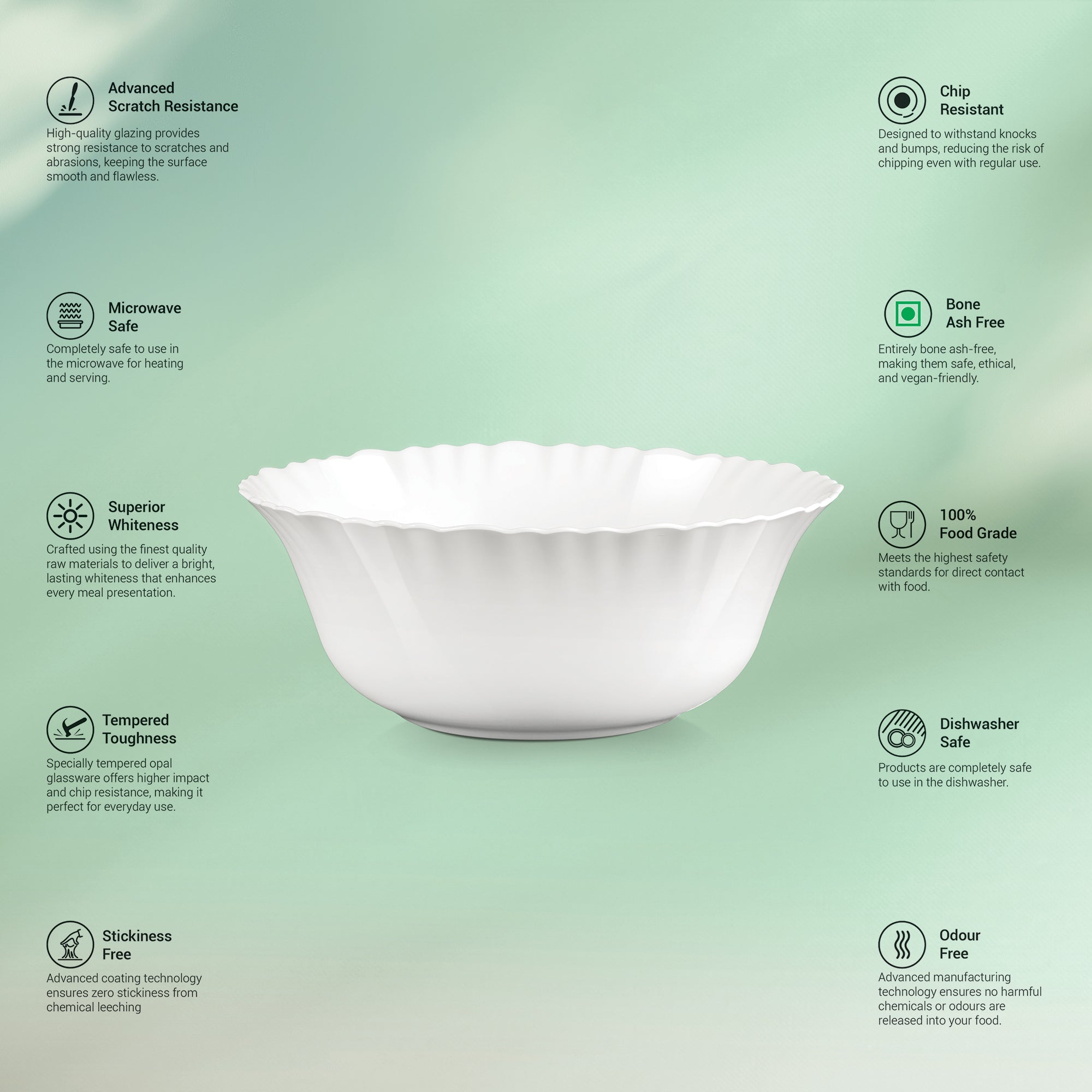 Aurelia Collection Serving Bowl 1 Pc - SAVIRA (Treo by Milton)