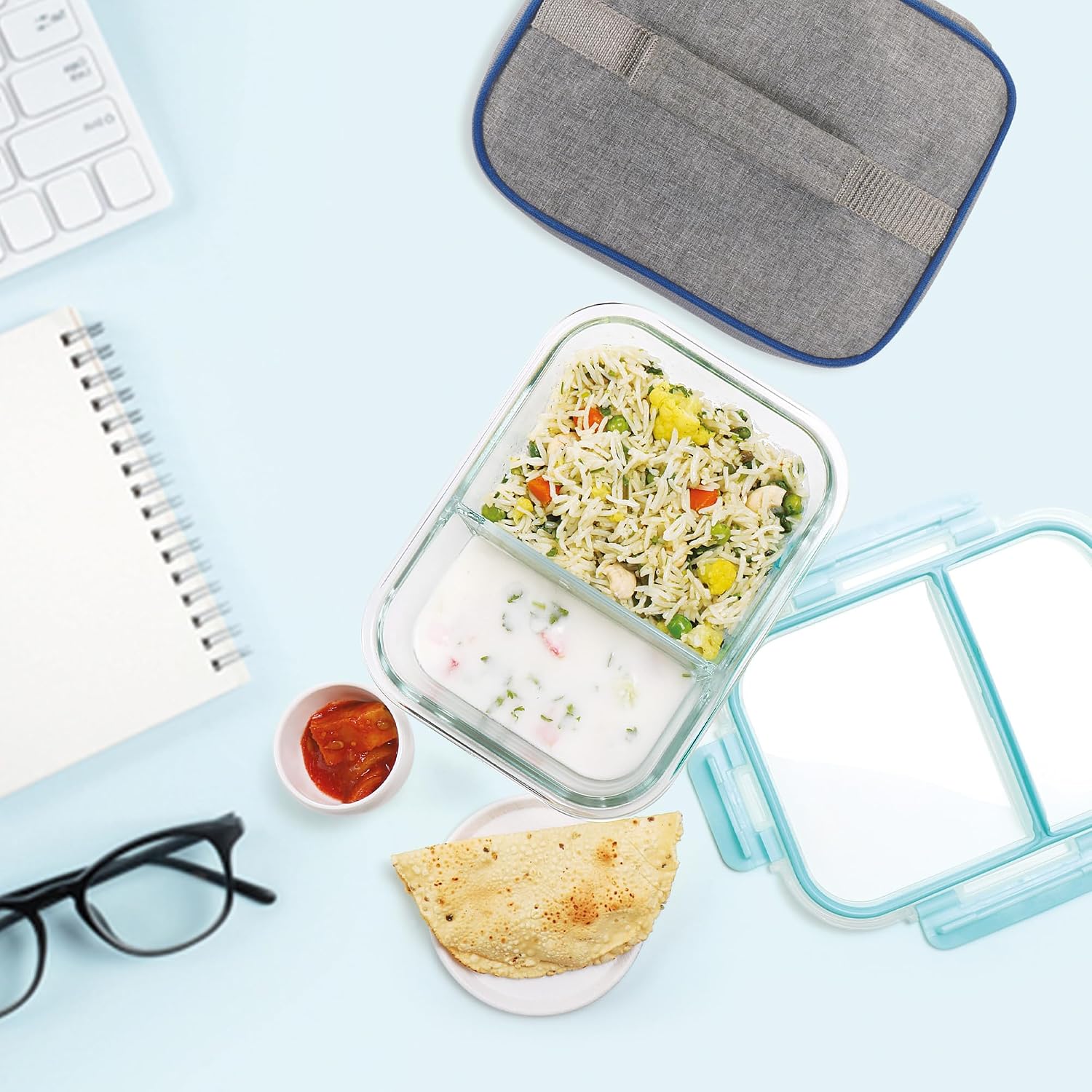 All Fresh Divider Tiffin (Treo by Milton) - CL Sale