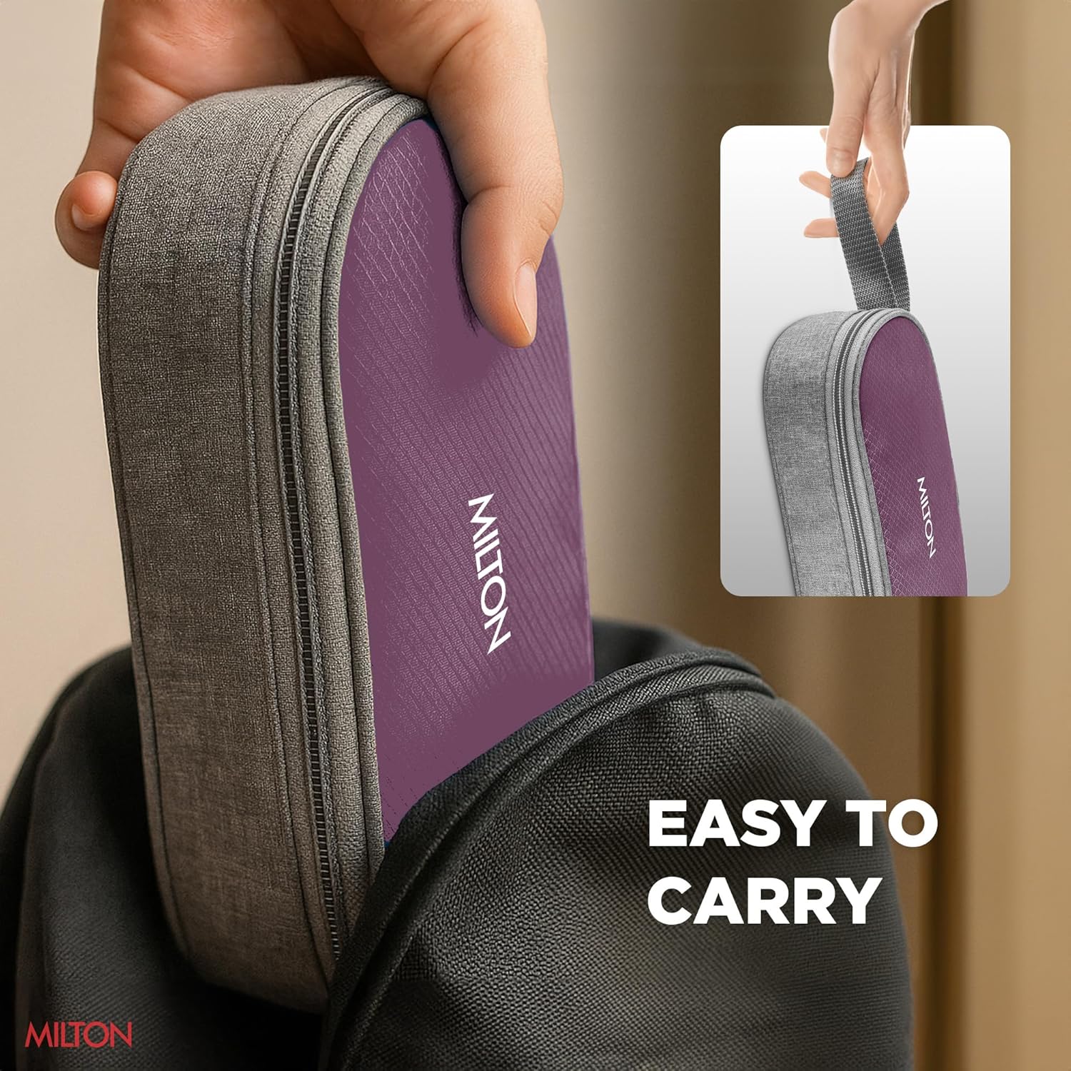 Plato Pack Small Flat Insulated Tiffin And Jacket (Milton)