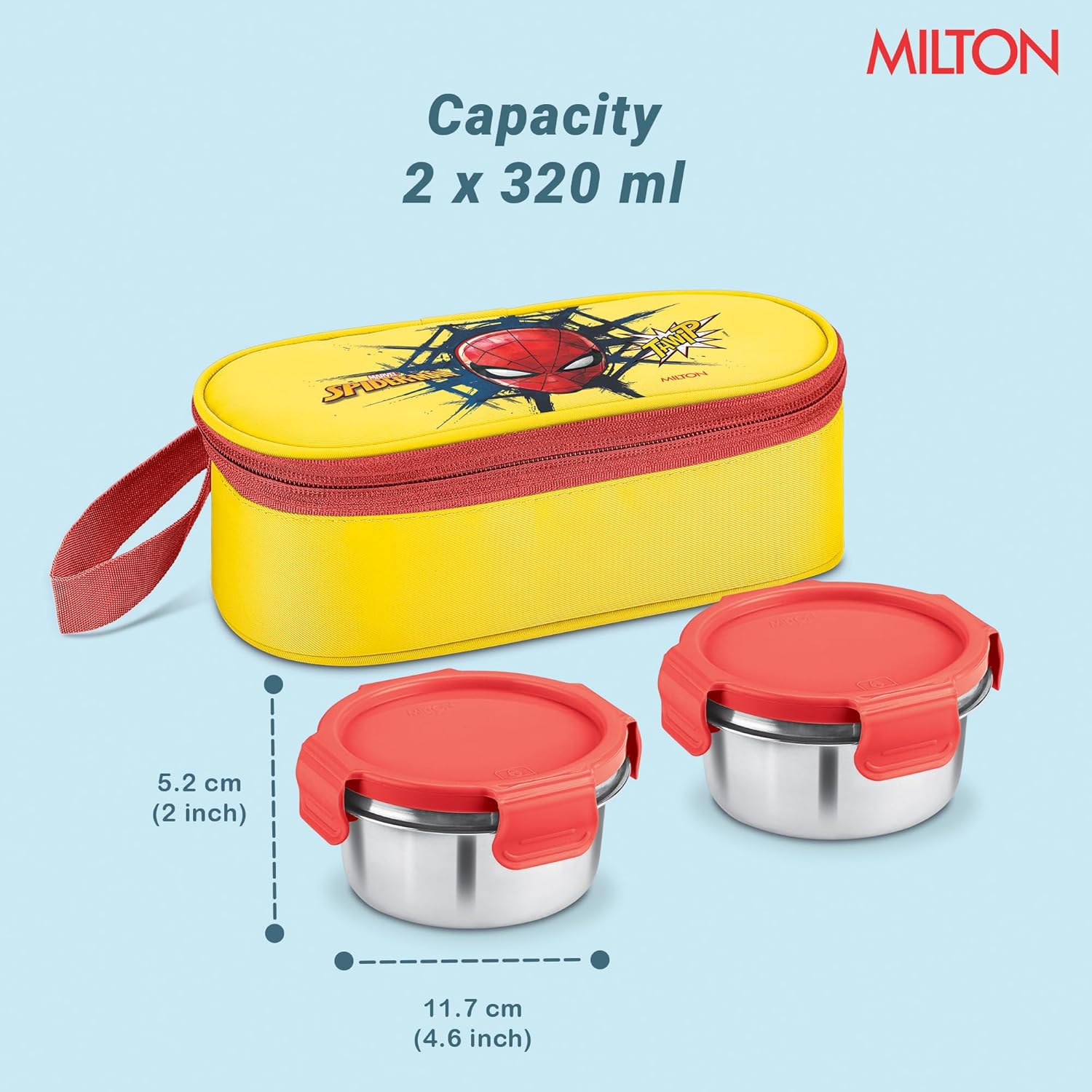 Marvel Power Bite Kids Tiffin (Milton)