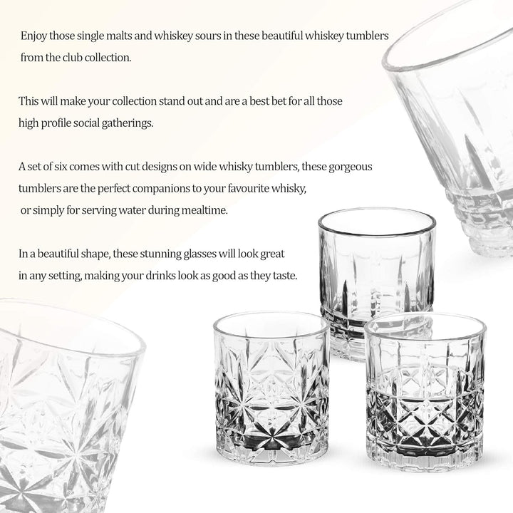 Edford On The Rocks Glass Tumblers (Treo by Milton)