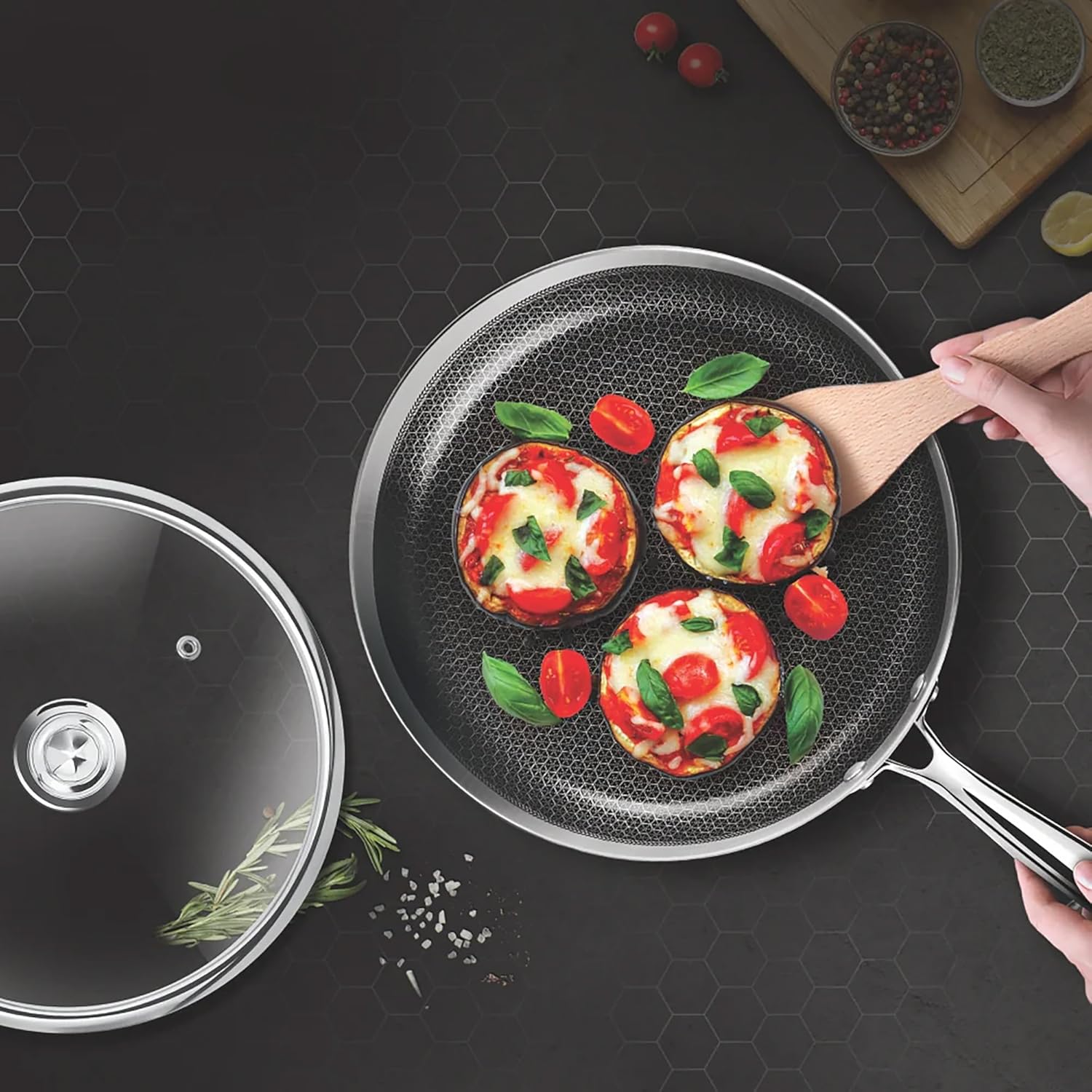 Fry Pan Honeycomb (Milton Procook)