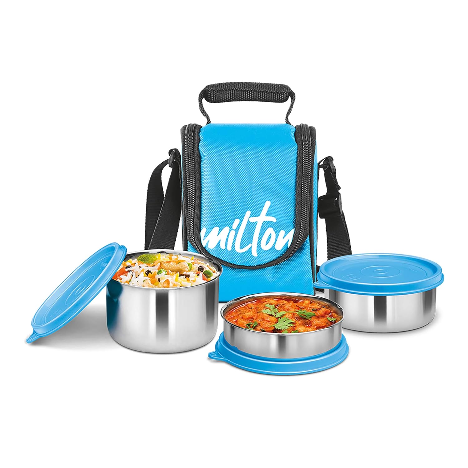 Tasty Lunch Combo Steel Tiffin (Milton)