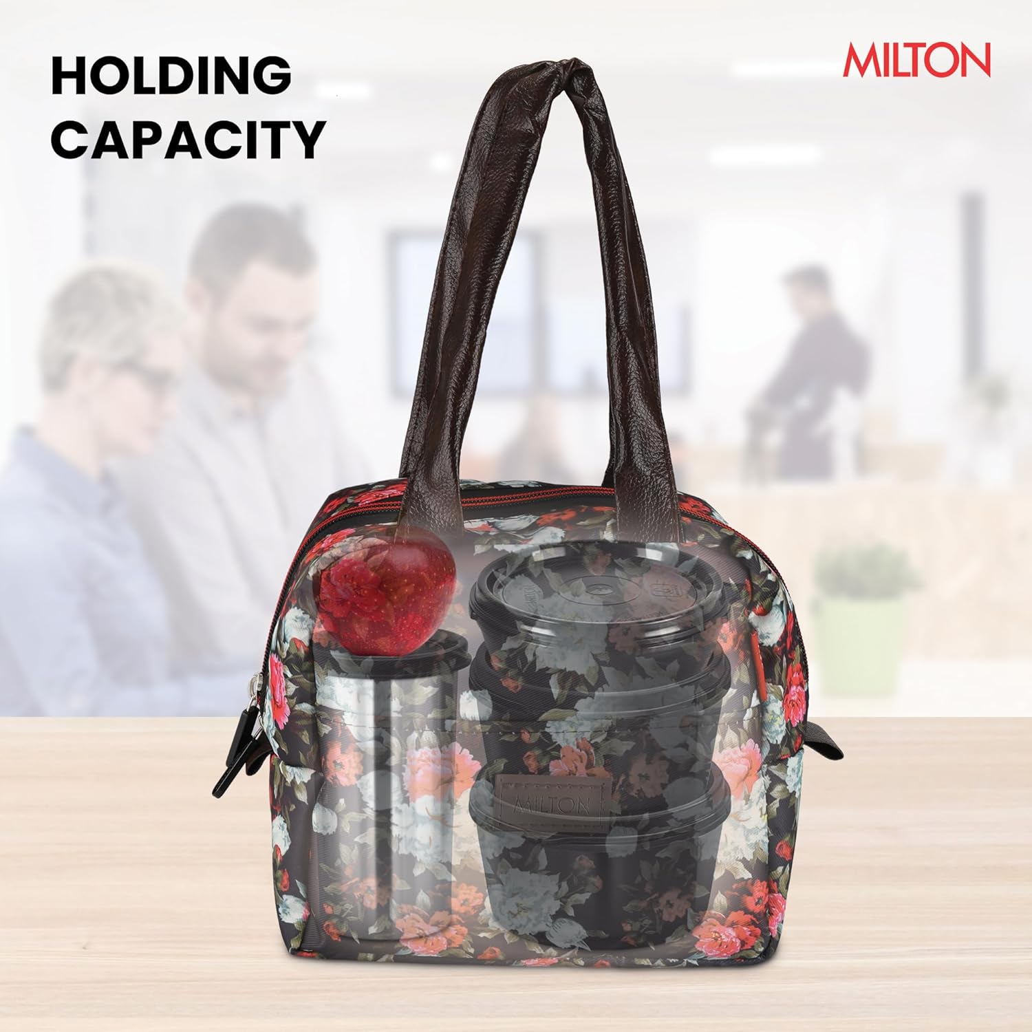 Floral Lunch Bag (Milton)