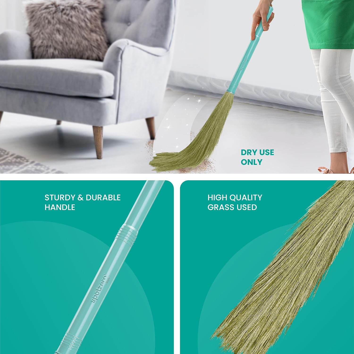Gajraj Grass Broom (Spotzero)