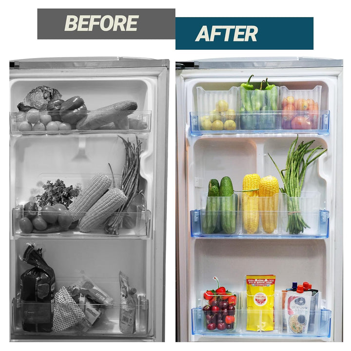 Cryo Fridge Storage Containers for Door – Set of 6 (Milton)