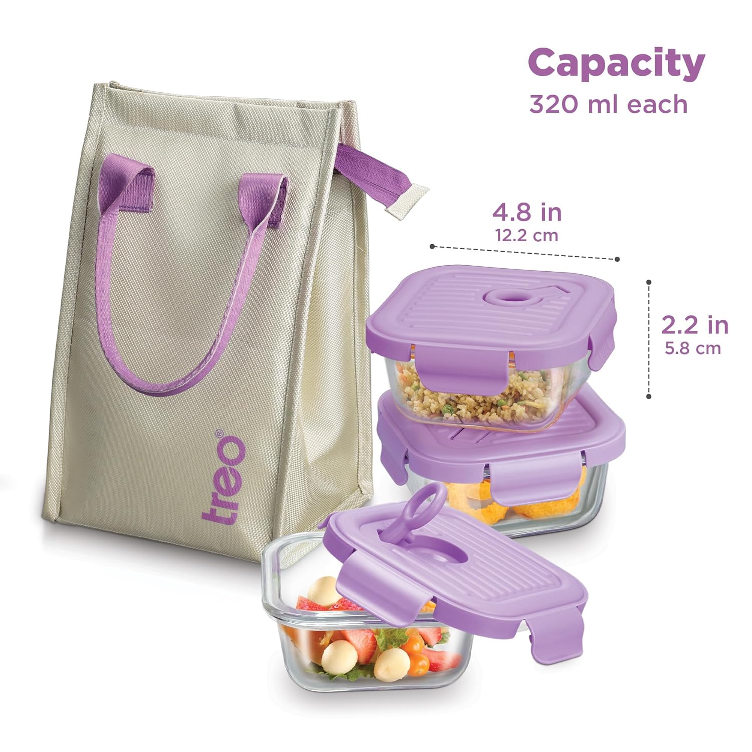 Lumino Fresh Square Tiffin