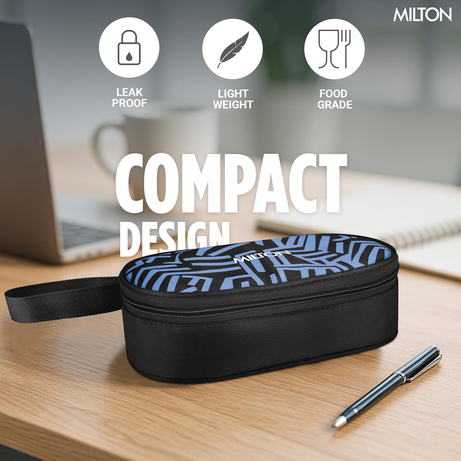 Plato Pack Big Flat Insulated Tiffin And Jacket (Milton)