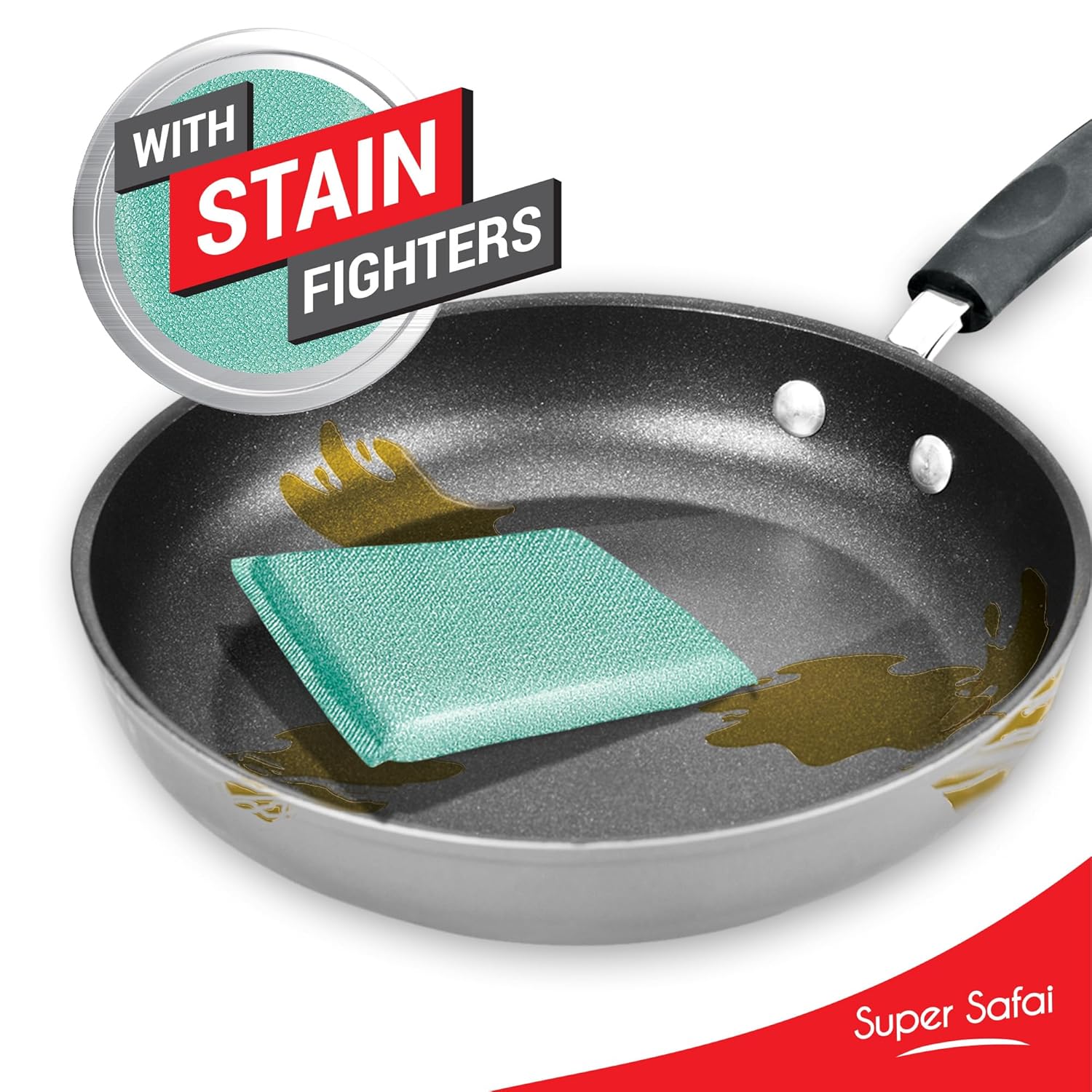 Non Stick Utensil Scrubber (Spotzero by Milton)