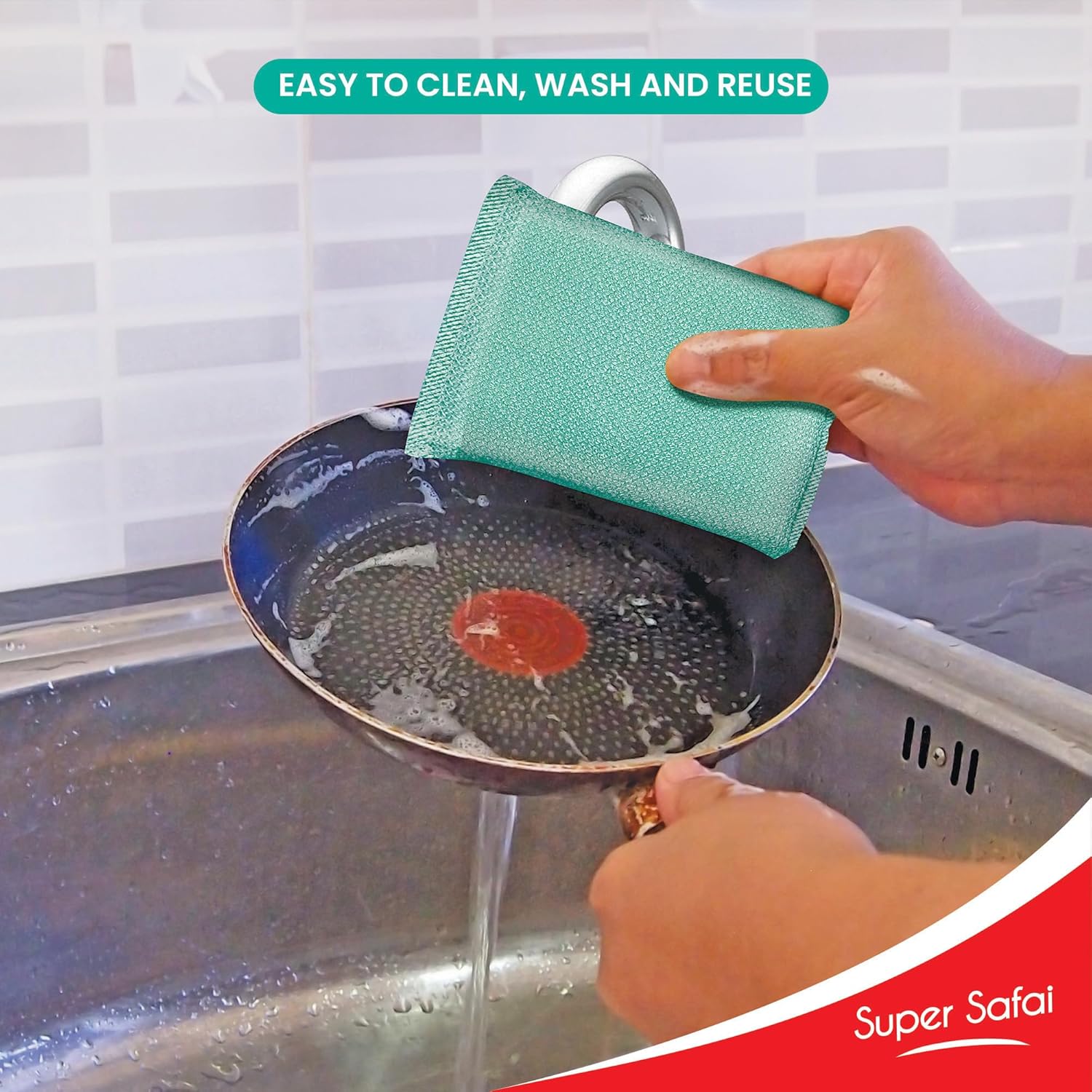 Non Stick Utensil Scrubber (Spotzero by Milton)