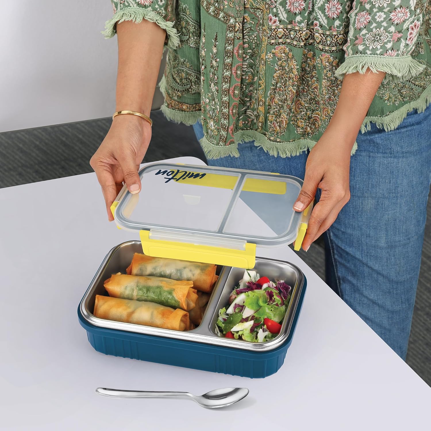 Fun Feast Bento 2 Compartment Lunchbox (Milton)
