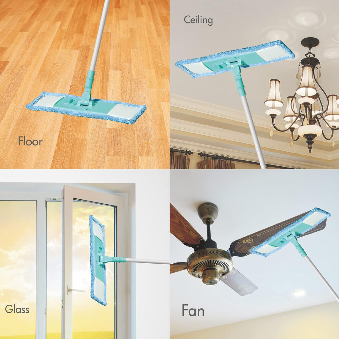 Microfiber Flat Mop - Wet & Dry (Spotzero by Milton)