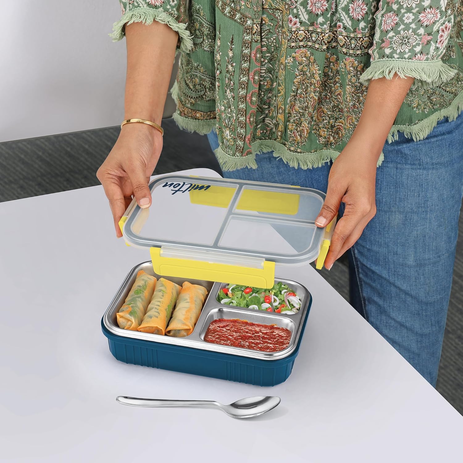 Fun Feast Bento 3 Compartment Lunchbox (Milton)