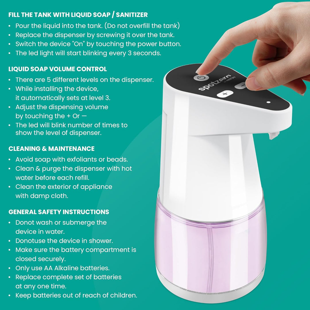 Automatic Soap and Sanitizer Dispenser